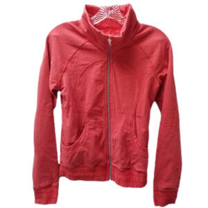 Lululemon Zip  Up Tencel Jacket High Neck